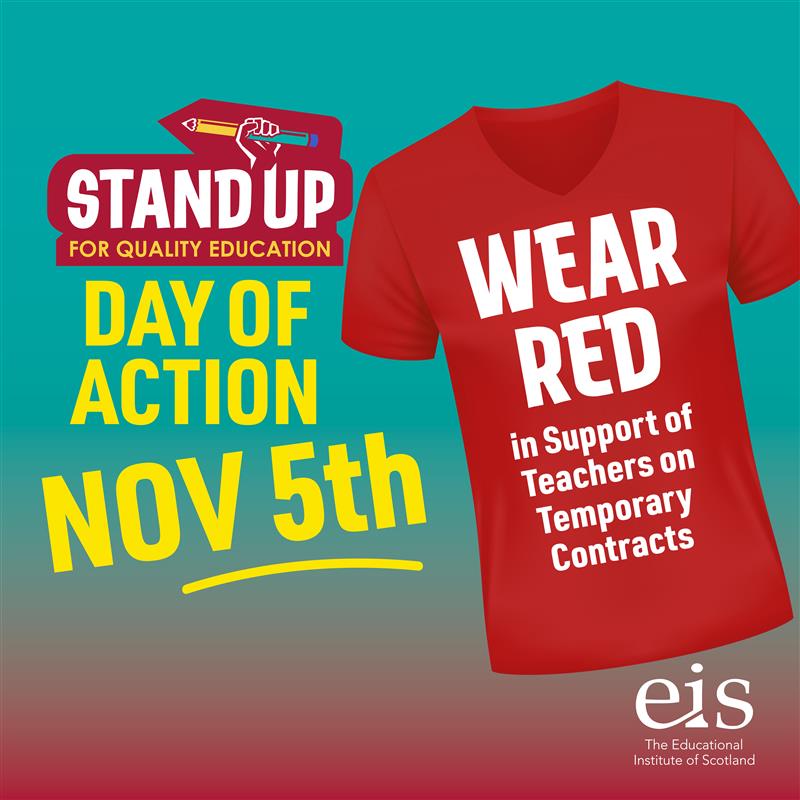 Wear Red - Day of Action 5 November